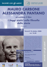 Presentazione libro - MAURO CARBONE, 
