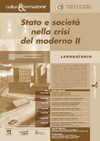 Laboratorio - Stato e società nella crisi del moderno II