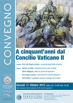 Convegno - A CINQUANT'ANNI DAL CONCILIO VATICANO II