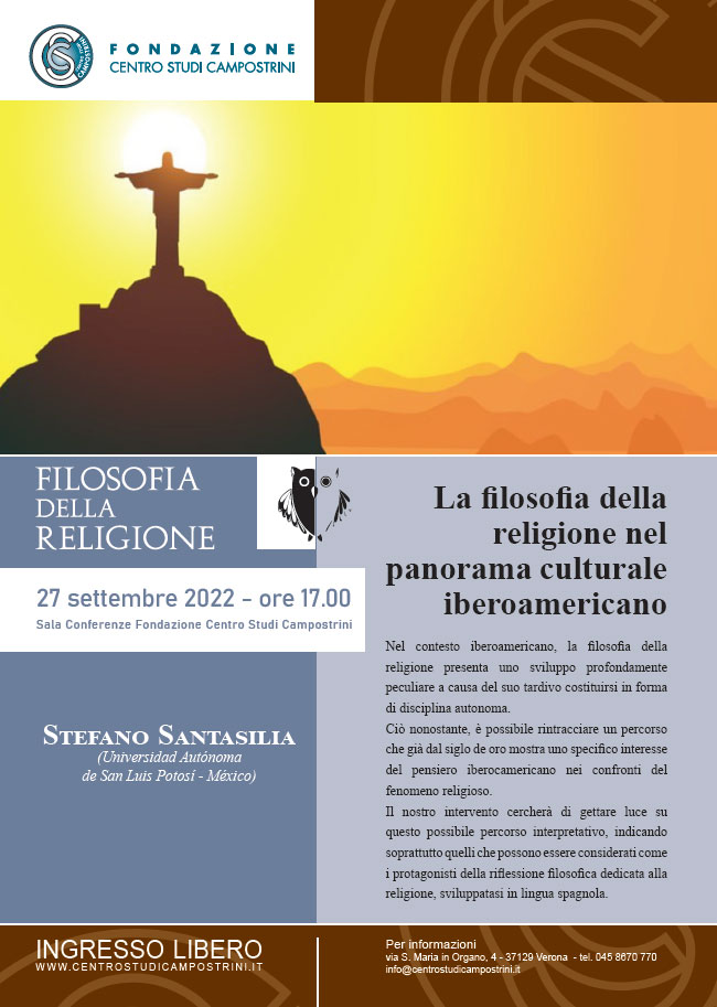 La filosofia della religione nel panorama culturale iberoamericano