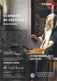 ECONOMIA DI GIUSTIZIA