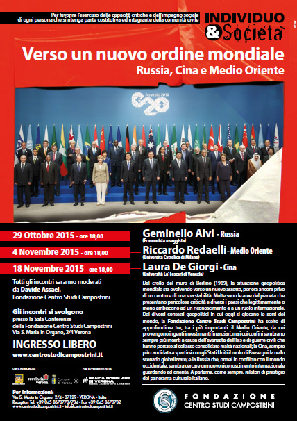 Verso un nuovo ordine mondiale. Russia, Cina e Medio Oriente