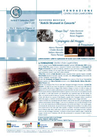 PIVARI TRIO & COMPAGNIA DEL MAGGIO DI FRASSINORO