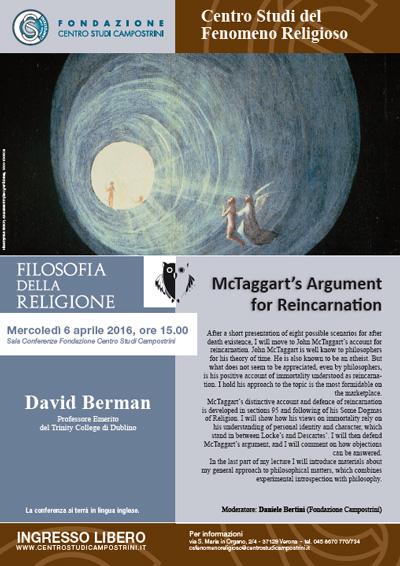 McTaggart’s Argument for Reincarnation