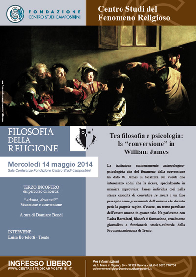 Tra filosofia e psicologia: la “conversione” in William James